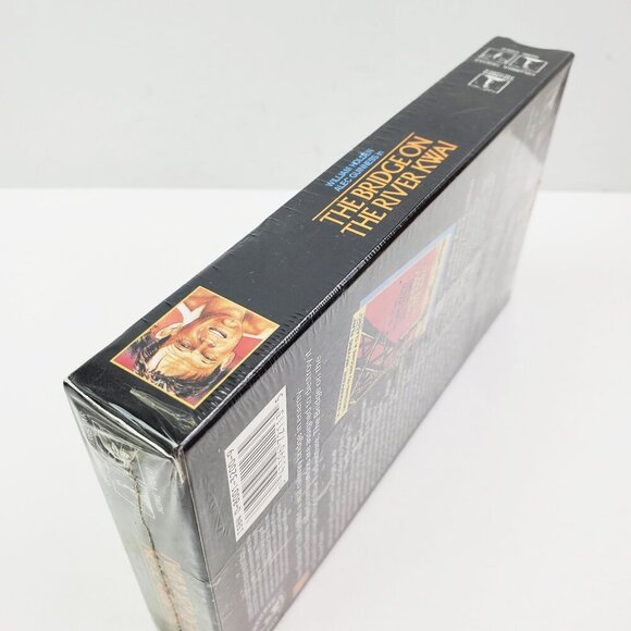 Bridge On River Kwai VHS Movie 1985 World War 2 WWII Holden Guinness Sealed - Picture 5 of 9
